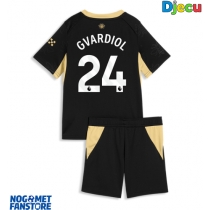 Manchester City Josko Gvardiol #24 Gostujuci Dres za djecu 2026-27 Kratak Rukav (+ Kratke hlače)